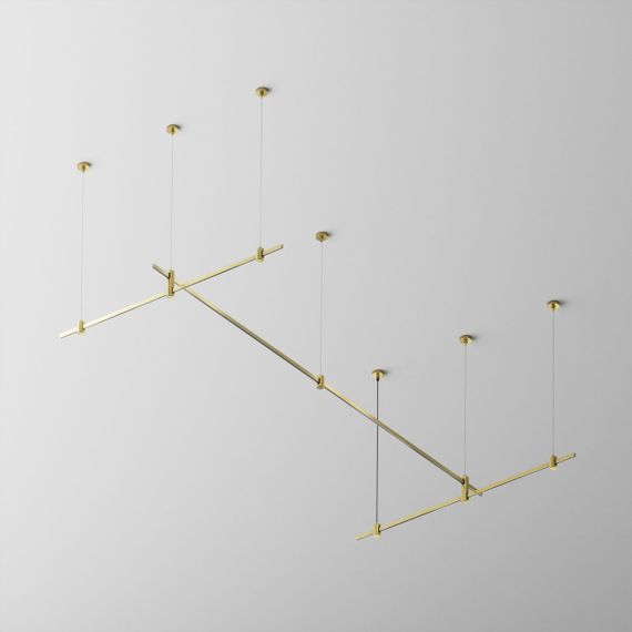 Основание на тросовых подвесах Hang для трековых светильников Maytoni Technical Flarity TFC-Flar-H07-BS