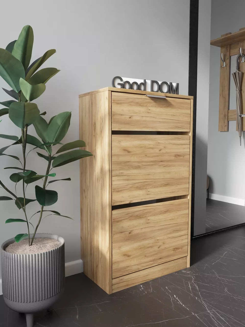 Обувница с ящиком