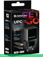Сетевое зарядное устройство Defender UPC-11 5V/2.1A 1XUSB (83556)