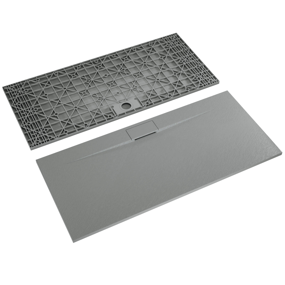 Душевой поддон прямоугольный RGW TKS-Gr Серый (800x2000)