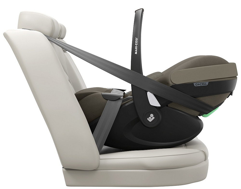 Коляска детская Maxi-Cosi Oxford Plus 3 в 1 с автокреслом Pebble 360 Pro Twillic Truffle 1978403110 Twillic Green/Зеленый