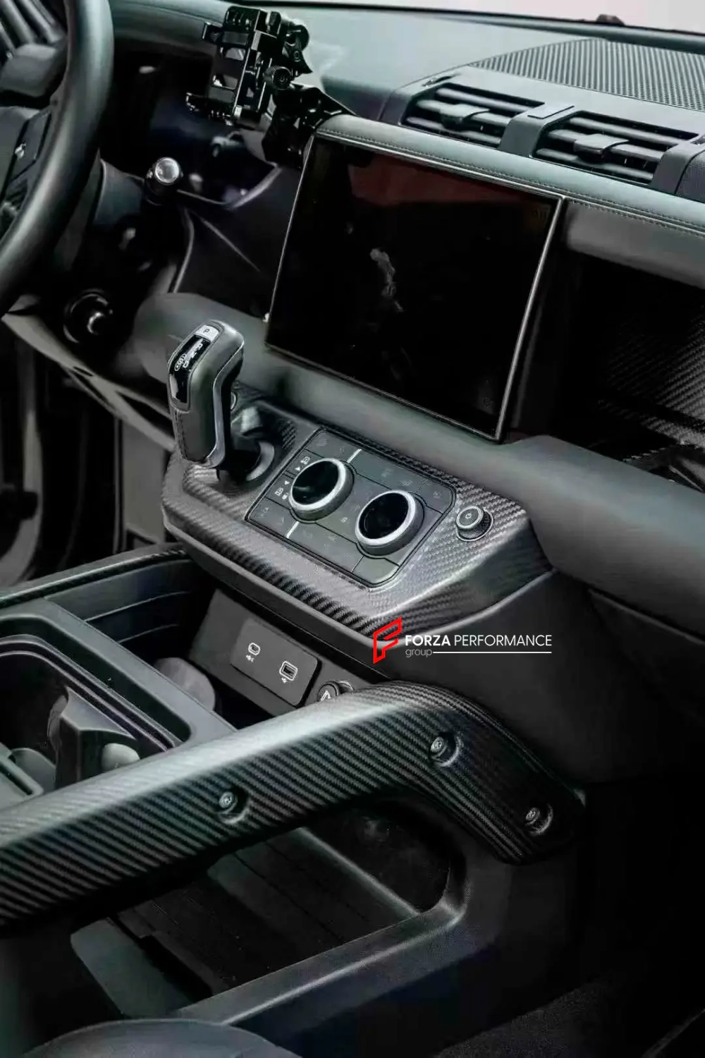 Карбоновые детали интерьера для LAND ROVER DEFENDER L663 2020+ салон Лэнд Ровер Дефендер