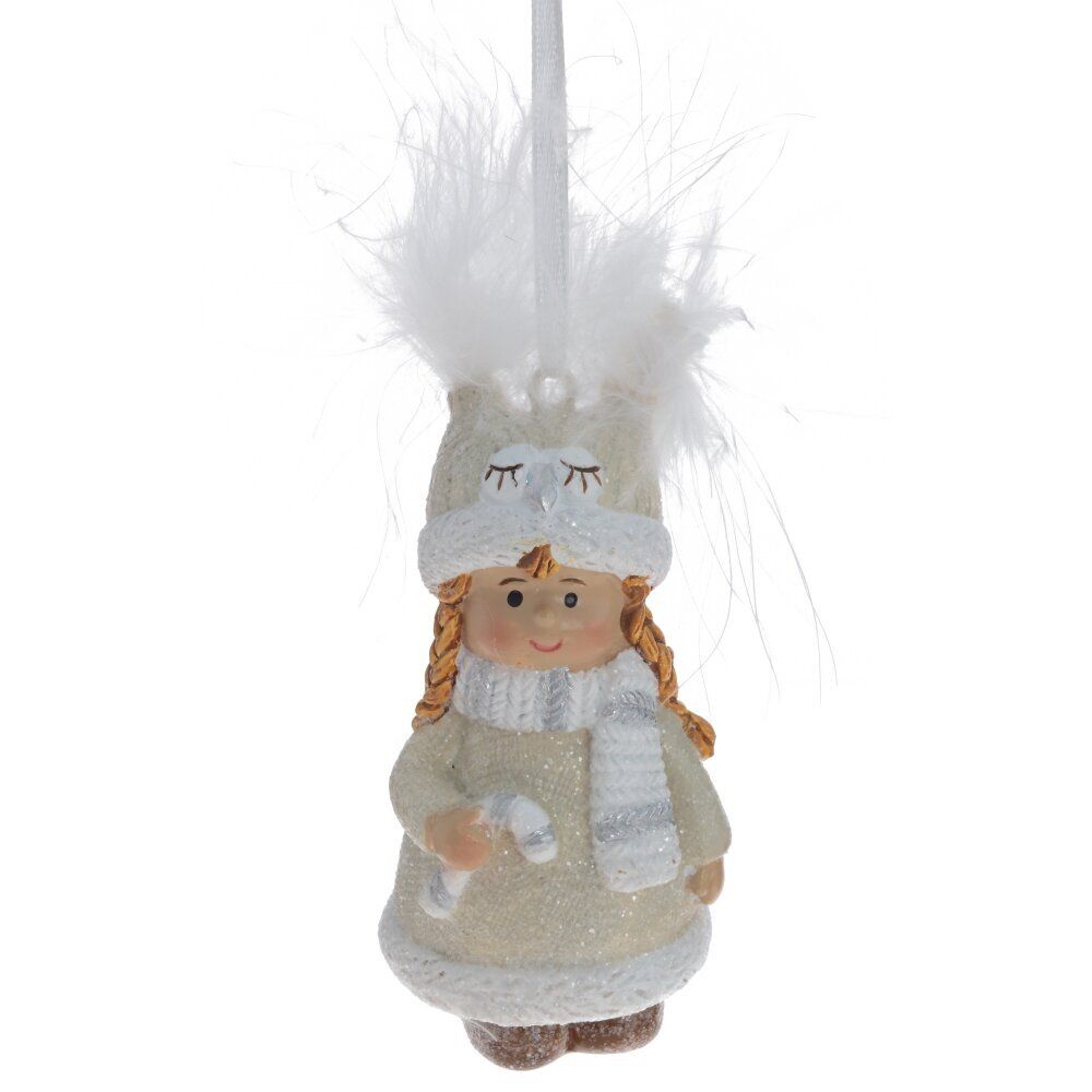 GAEM Изделие декоративное подвесное "Девочка", L4,5 W3,5 H8 см, 2в.