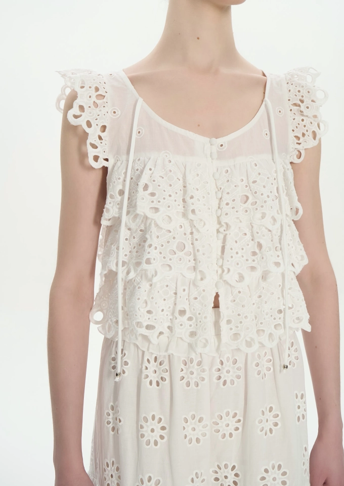 Блуза, белый