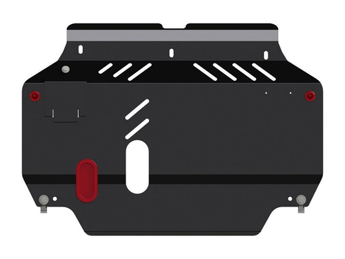 Защита картера и КПП Sheriff для Hyundai Accent III (MC) 2006-2010 арт.10.1015