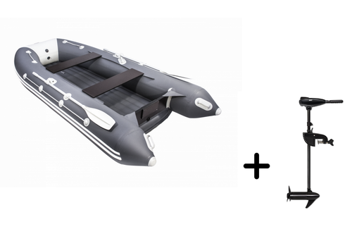 Таймень LX 3600 НДНД + BST 55 L (комплект лодка + электромотор)