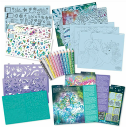 Детская раскраска для девочек серия Water, марка Nebulous Stars