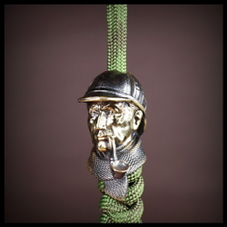 Темлячная бусина "Шерлок" для ножей , латунь