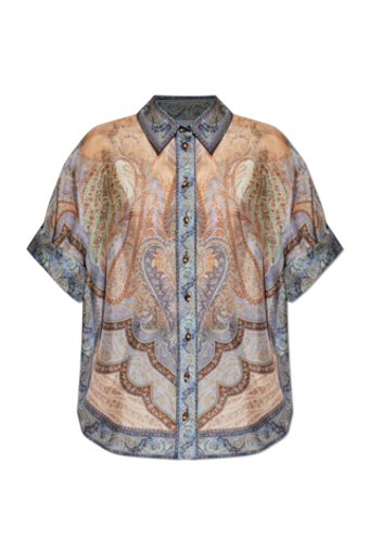 Рубашка шелковая ZIMMERMANN