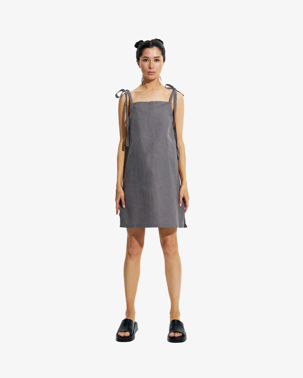 Сарафан льняной Borozna Серый