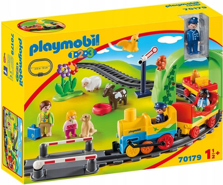 Конструктор Playmobil 1 2 3  70179 Мои первые американские горки