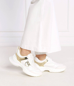 Кожаные кроссовки ariel Pinko - белый(SS0027 P025)