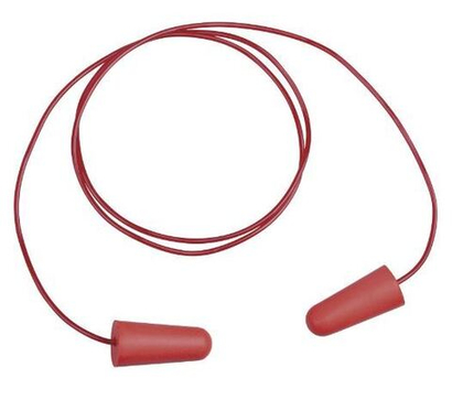 Беруши Delta Plus CONICCO200 (шнурок) цвет красный