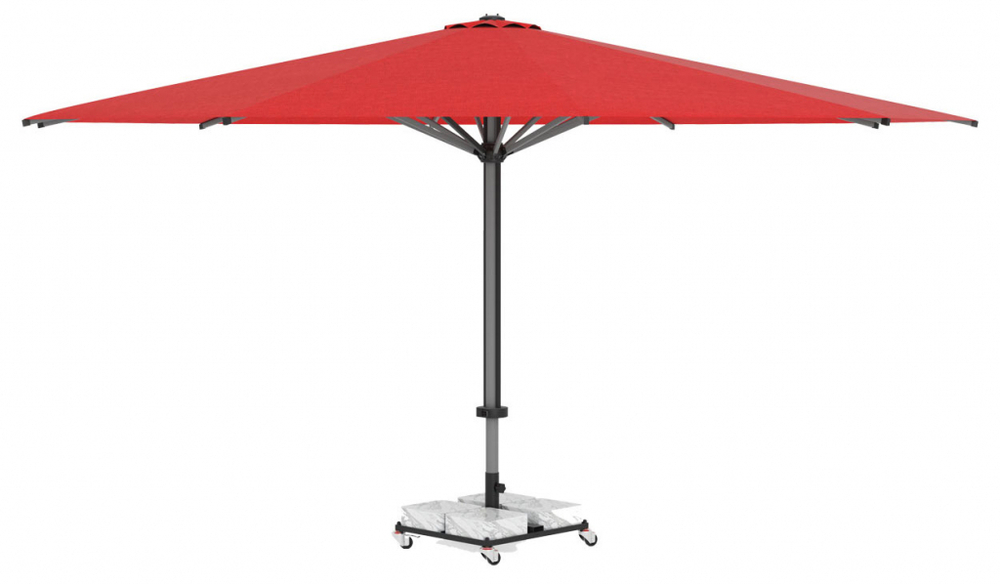 Зонт профессиональный Ø5 м Theumbrela Semsiye Evi Lux Telescopic Manuel