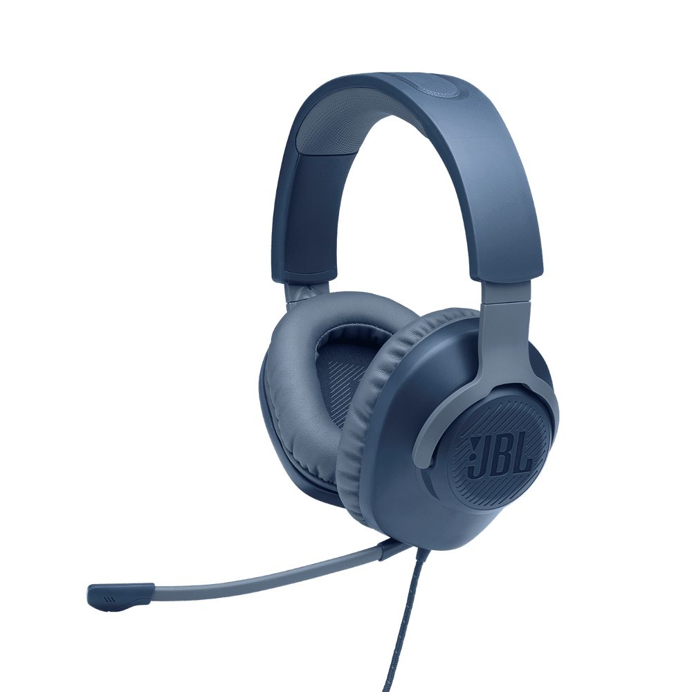 Проводная игровая гарнитура JBL Quantum 100 Blue - 3
