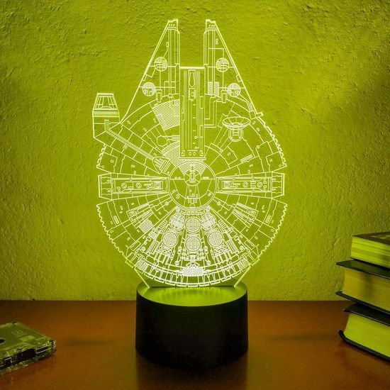 3D светильник Сокол тысячелетия