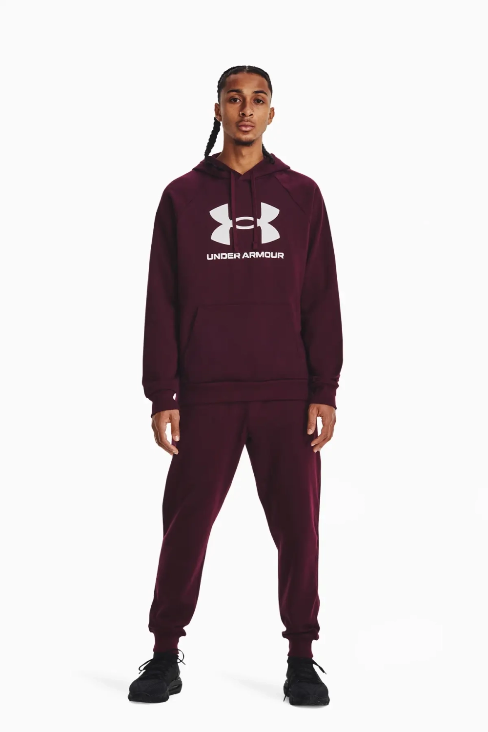 Кофта Under Armour Rival Fleece Logo - бордовый
