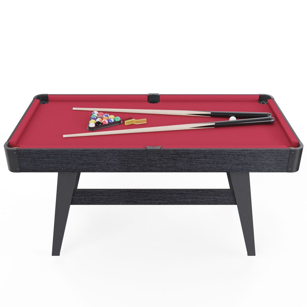 Игровой стол - бильярд DFC 54&amp;quot; 135 x 65 см, красный