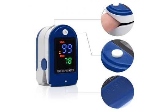 Портативный пульсоксиметр на палец Fingertip Pulse Oximeter LK88