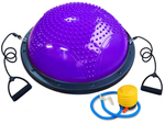 Балансировочная платформа с двумя съёмными эспандерами XW-BD58  (фиолетовый)