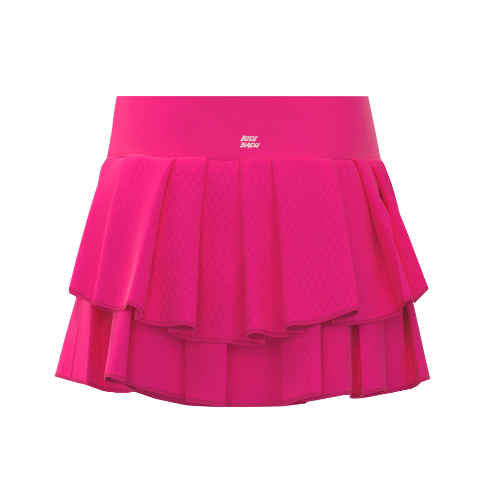 ОДЕЖДА ДЛЯ ТЕННИСА Женская, Юбка BIDI BADU CREW PLEATED SKORT .