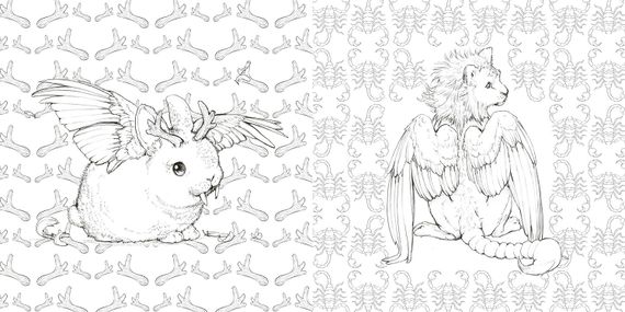 Pop Manga Dragons and Other Magically Mythical Creatures