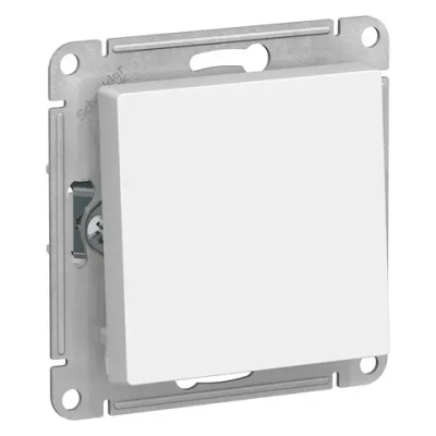 ATLASDESIGN 1-клавишный ПЕРЕКРЕСТНЫЙ ПЕРЕКЛЮЧАТЕЛЬ, сх.7, 10АХ, механизм, БЕЛЫЙ