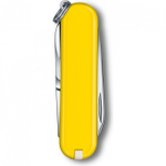 Нож-брелок Victorinox Classic SD Colors, 58 мм, 7 функций, "Sunny Side"