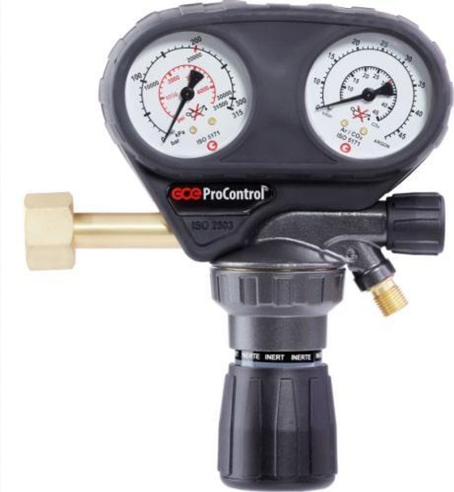 Регулятор ProControl Ar/CO2 - Aргон/CO2 - 200/ - бар, вх. G3/4&quot;; вых. G1/4&quot;; 0-30 л/мин