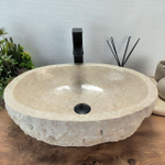 Раковина из мрамора Erozy Cream EM-62772 50*40*15 115
