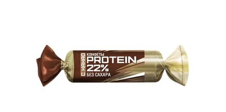 Конфеты "PROTEIN 22%" с какао Коммунарка