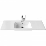 Тумба Ибица 120, подвесная, цвет белый/золото