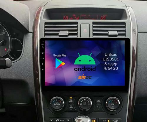Магнитола для Mazda CX-9 2007-2015 - Airok RM-2029 Android 12, SIM-слот