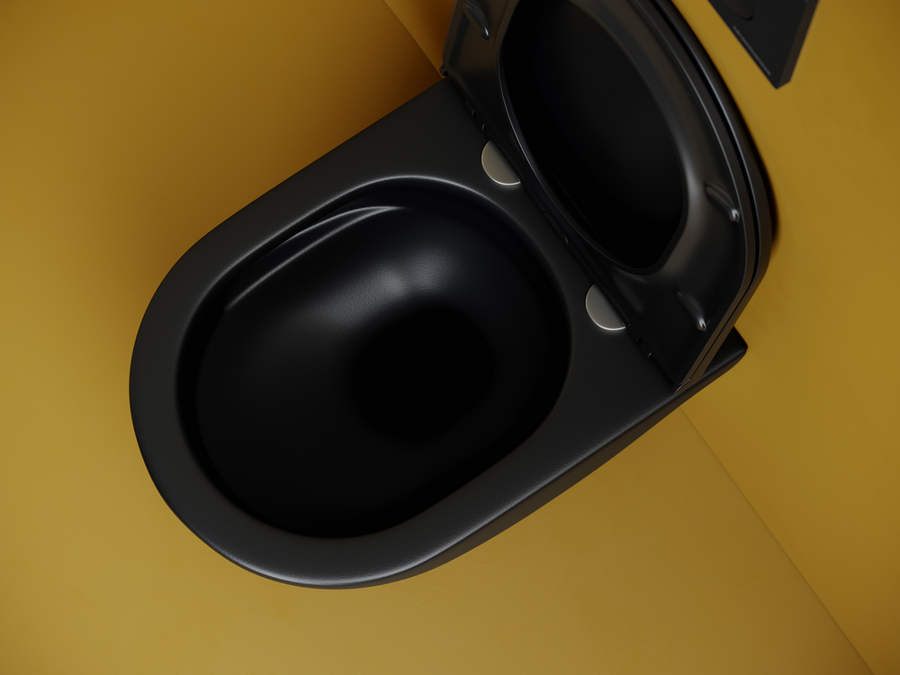 Подвесной унитаз Vogue безободковый, смыв торнадо