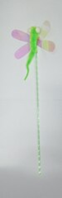 Игрушка для кошек Удочка-дразнилка "Стрекоза" 48 см