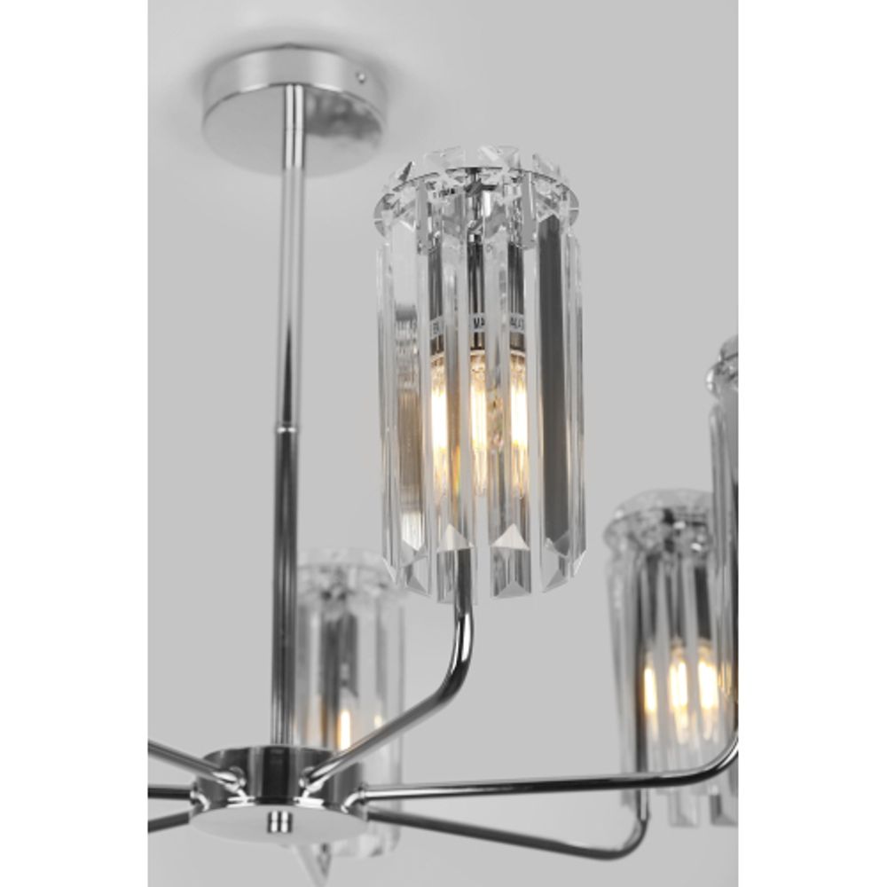 Люстра Rivoli Ifa 1063-307 7хЕ14 40 Вт хрусталь | Rivoli