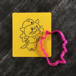 Котик 23 февраля №1