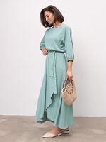 Платье Танго вдвоем (оливка) П15200-1М LT Collection