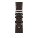 Apple Watch Series 8 Hermes 45mm, тёмно-коричневый ремешок с раскладывающейся застежкой