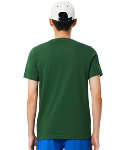 Теннисная футболка Lacoste Tennis x Novak Djokovic Pack - green/navy blue