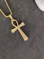 Египетский магический кулон оберег Крест Анкх на цепочке