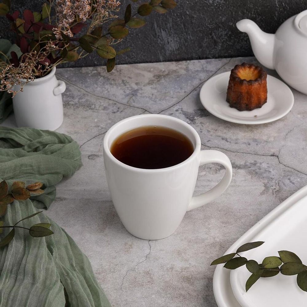 Кружка 330 мл белая d 8,4 см h13,2 см фарфор P.L. Proff Cuisine [6]