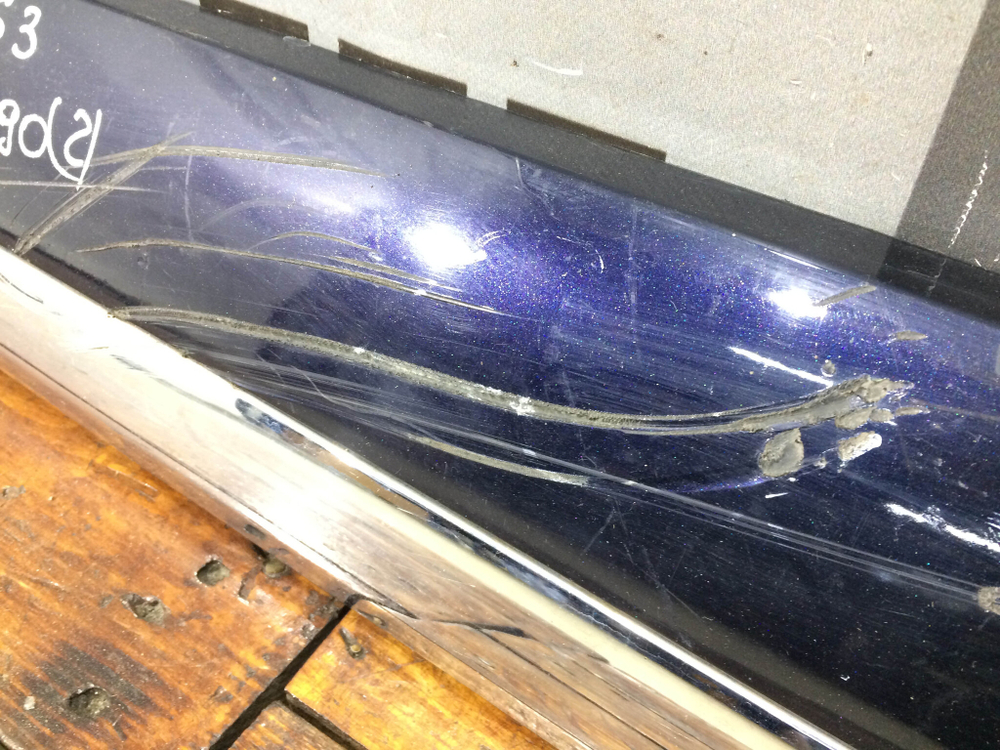 Накладка двери задней правой Volvo XC90 2 14-19 Б/У Оригинал 31448432