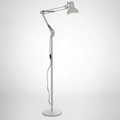 Торшер напольный 930 "Валли, белый" 220V E27 40W 165х28х28 см