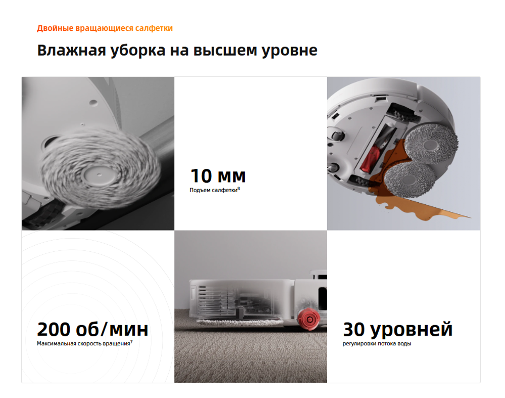 Робот-пылесос Roborock Q Revo C Pro белый (RU)