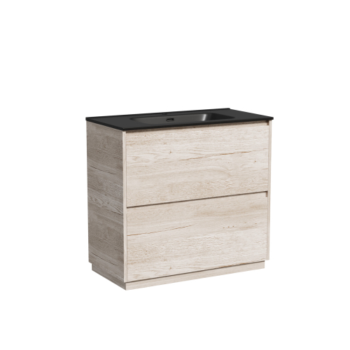 Тумба напольная под раковину Sancos Libra Floor, дуб галифакс натуральный 890х450х840 мм