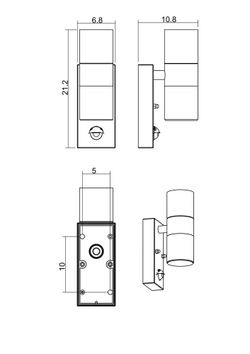 Фасадный светильник Arte Lamp