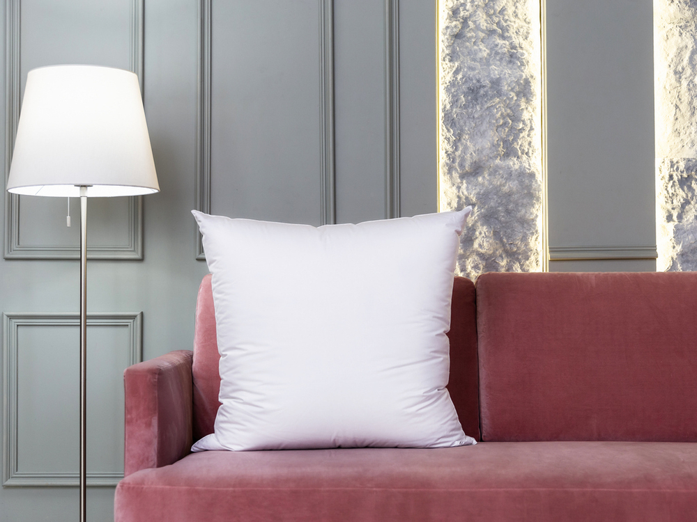 Подушка трехкамерная 3D упругая с бортиком 68х68 German Grass White Familie Down