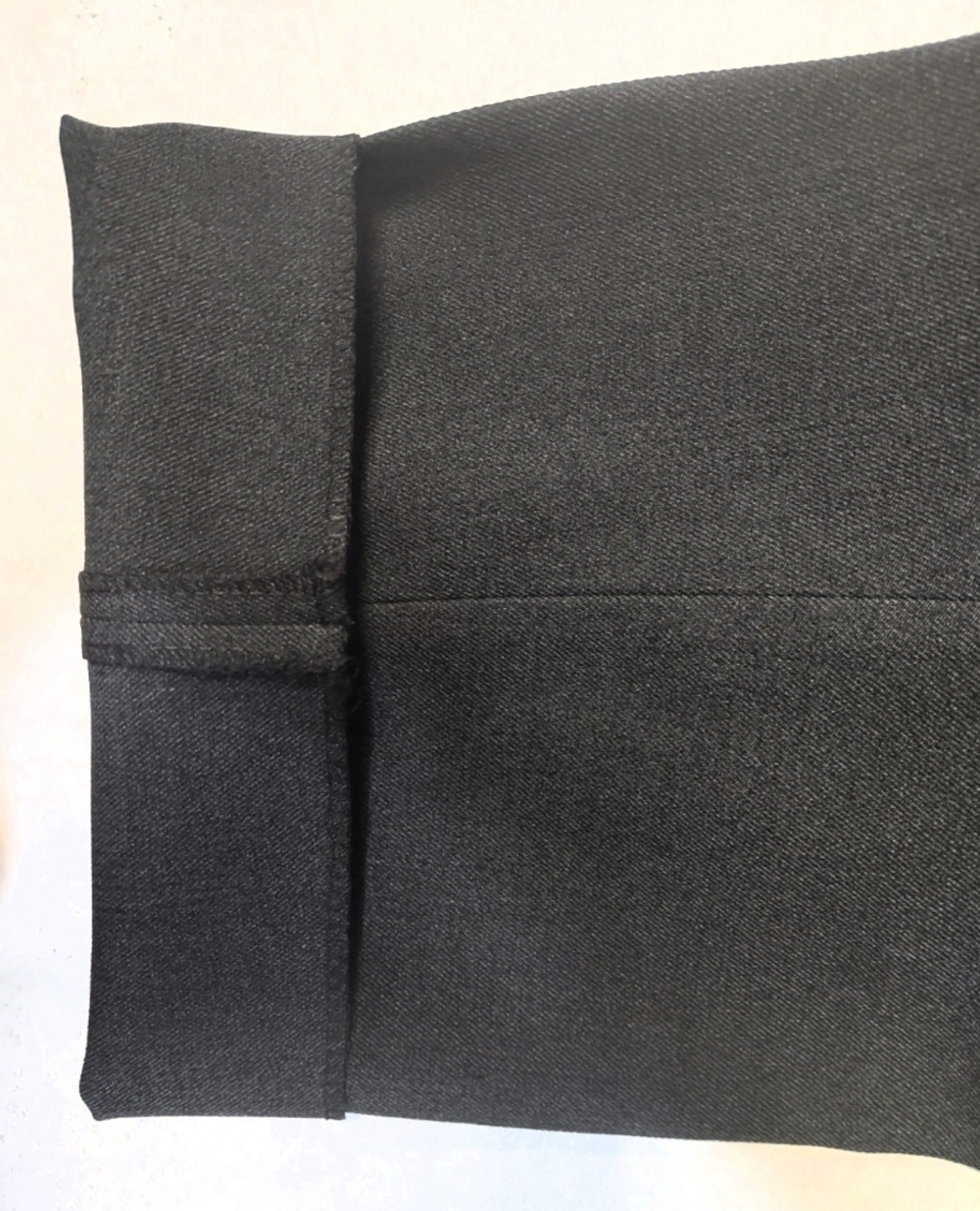 Брюки мужские чёрные демисезонные осенние весенние классические классика теплые шерстяные полушерсть костюмные офисные строгие деловые прямые 48 размер L XL