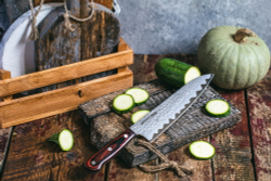 Нож кухонный Поварской-Шеф 21см Samura Kaiju